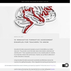 10 Innovative Formative Assessment Examples for Teachers to Know