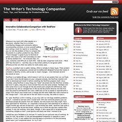 Innovative Collaboration/Comparison with TextFlow