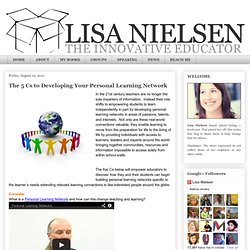The 5 Cs to Developing Your Personal Learning Network