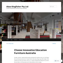 Choose Innovative Education Furniture Australia