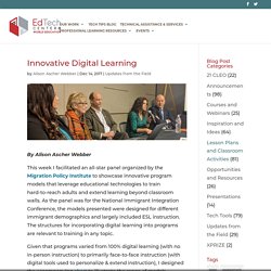 Innovative Digital Learning - EdTech Center @ World Education