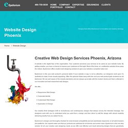 Unique Web Page Designs Phoenix, Web Design Tempe, Innovative Website Design Scottsdale