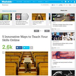 5 Innovative Ways to Teach Your Skills Online