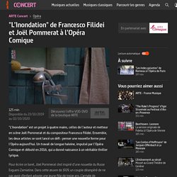 "L’Inondation" de Francesco Filidei et Joël Pommerat à l’Opéra Comique