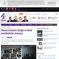Diana inquest judge to lead paedophile inquiry