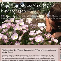 Mrs. Myers' Kindergarten