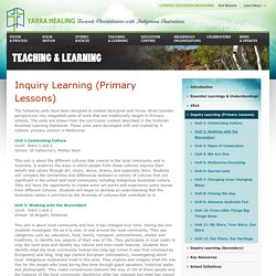 Inquiry Learning (Primary Lessons)