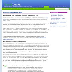 Intro to Inquiry Learning