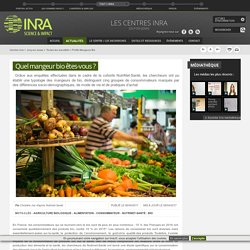 INRA - Profils Mangeurs Bio