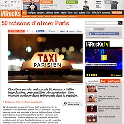 50 raisons d'aimer Paris