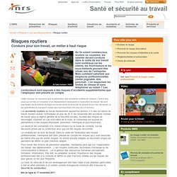 Risques routiers