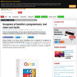 Insegnare ai bambini a programmare, mai stato così facile