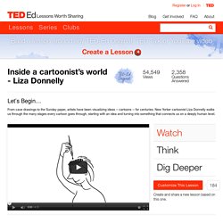 Inside a cartoonist’s world - Liza Donnelly
