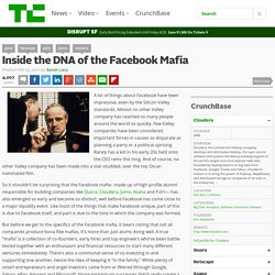 Inside the DNA of the Facebook Mafia