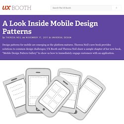 A Look Inside Mobile Design Patterns