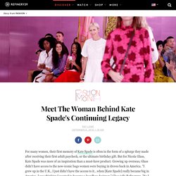 Inside Nicola Glass First Kate Spade NYFW Collection