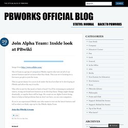 Join Alpha Team: Inside look at PBwiki - The Daily Peanut