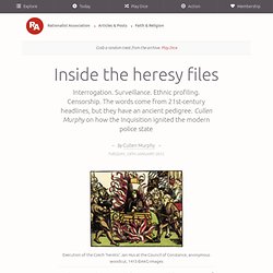 Cullen Murphy - Inside the heresy files