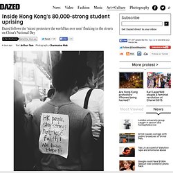 Inside Hong Kong's 80,000-strong student uprising