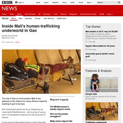 Inside Mali's human-trafficking underworld in Gao - BBC News
