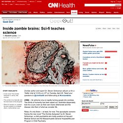 Inside zombie brains: Sci-fi teaches science