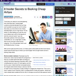 8 Insider Secrets to Booking Cheap Airfare