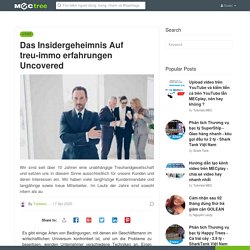 Das Insidergeheimnis Auf treu-immo erfahrungen Uncovered