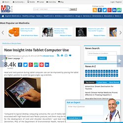 New Insight into Tablet Computer Use
