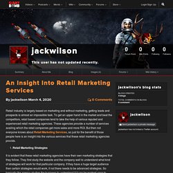 An Insight Into Retail Marketing Services