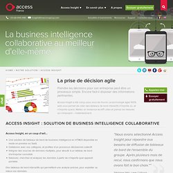 Access Insight : solution de tableaux de bord