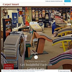 Get Insightful Facts on Carpet Care