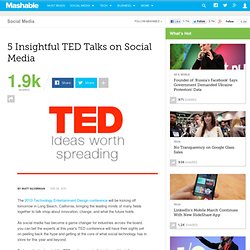 5 Insightful TED Talks on Social Media