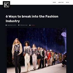 Kashiff Khan Insights On Breaking Into The Fashion Industry