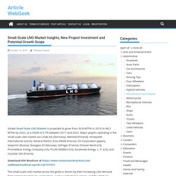 Small-Scale LNG Market Insights, New Project Investment and Potential Growth Scope