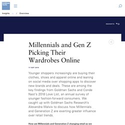 Insights - Millennials and Gen Z Picking Their Wardrobes Online
