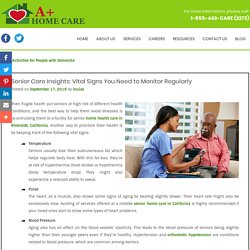 Senior Care Insights: Vital Signs You Need to Monitor Regularly
