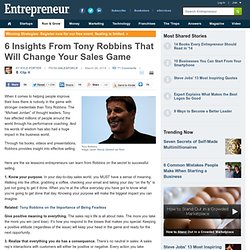 6 Insights From Tony Robbins That Will Change Your Sales Game