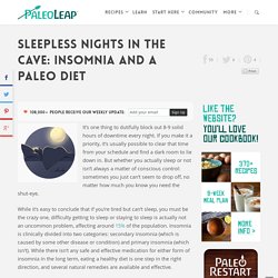 Insomnia and a Paleo Diet