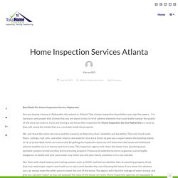 Home inspection service Alpharetta - Contact Myatlanta Home Inspector