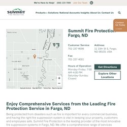 Kitchen Fire Suppression System Repair in Fargo, ND