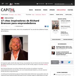 17 citas inspiradoras de Richard Branson para emprendedores