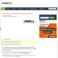 225+ Best Flat Web Design Examples Inspiration