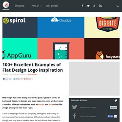 100+ Excellent Examples of Flat Design Logo Inspiration