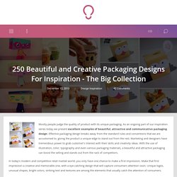 250 Beautiful and Creative Packaging Designs For Inspiration - The Big Collection