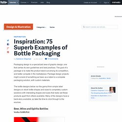 Inspiration: 75 Superb Examples of Bottle Packaging