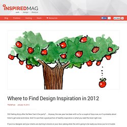 Where to Find Design Inspiration in 2012