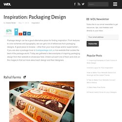 Inspiration: Packaging Design