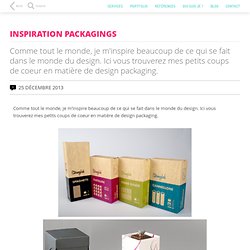 Inspiration Packagings - Tiphaine Design
