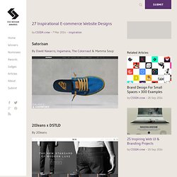 27 Inspirational E-commerce Website Designs