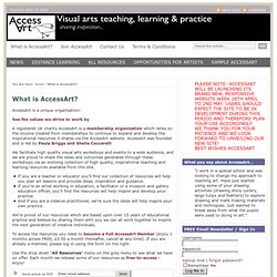 Inspirational Visual Arts Teaching & Learning Resources